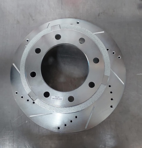 Disco trasero ventilado perforado para Ford F-250 Super Duty 13-21