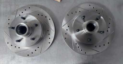 Discos Delanteros Perforados Chevrolet Caprice 1991-1996 / Impala 1994-1996 / Cadillac Fleetwood 1993-1996 / Commercial Chassis 1992-1996.