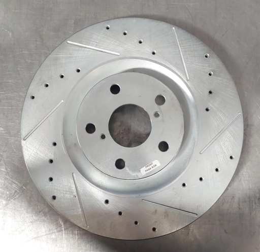Disco delantero derecho ventilado perforado para Lexus GS200T 16-17
