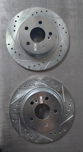 Discos solido perforado para Mercedes-Benz W204/C204/C204/C250 12/15