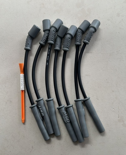 Cables de bujía MSD 8.5mm GM 4.8L 5.3L 6.0L 1999 al 2005