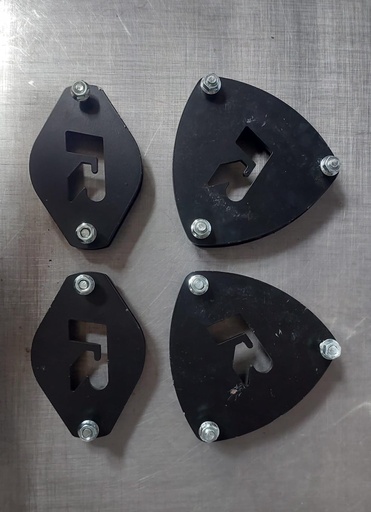 Kit de elevacion para Subaru Forester de 2" 2.0'' delantero, 1.5' 2014-2019