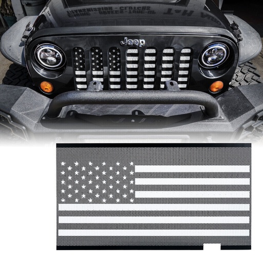 Malla Protectora para Parrilla Jeep Wrangler JK 2007-2018