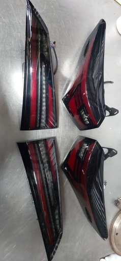 Luces traseras ahumadas para Toyota Highlander 2020-2023