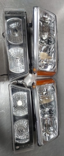 Luces delanteras para Chevrolet Avalanche/Silverado 1500/2500/3500 2004-2006