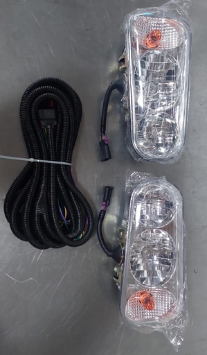 Kit de luces delanteras universales con arnes