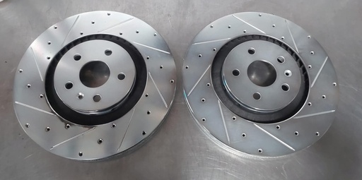 Discos Delanteros Perforados 370mm Chevrolet Camaro SS / ZL1 2012-2015
