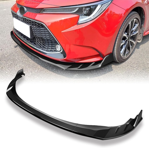 Lip Difusor de Bumper Delantero Toyota Corolla LE Sedan 2020-2024.