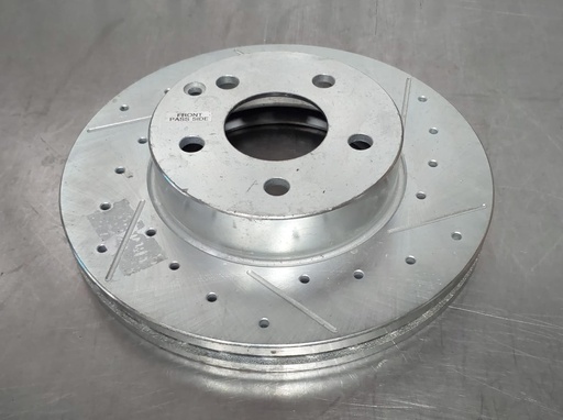 Disco delantero derecho ventilado perforado para Mercedes Benz C250/C300 2009-2016